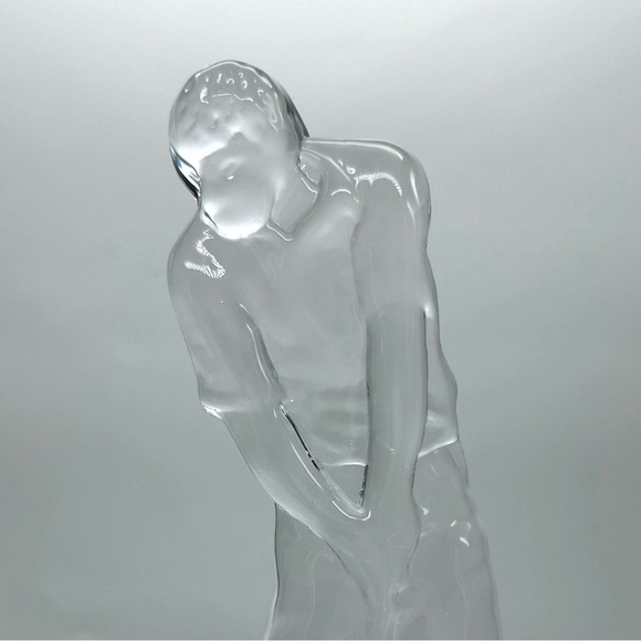 NYBRO Sweden Crystal Golfer 8" Golf‎ Award Original Sticker - RETIRED PIECE - Picture 2 of 6